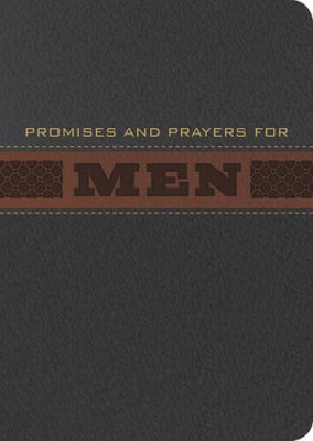 Promises and Prayers For Men (Devotional Inspiration) - Leather Bound - GOOD-image