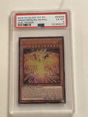 The Winged Dragon of Ra - Immortal Phoenix DUPO-EN046 Duel Power 1st Edition-image