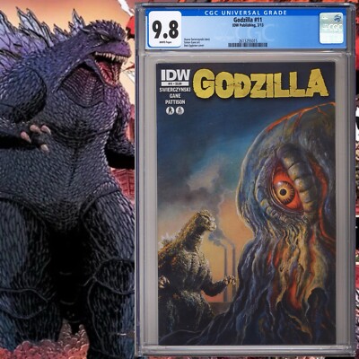 CGC 9.8 Godzilla #11 Low Print Run 2013 IDW-image