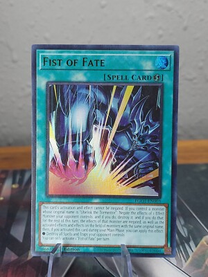Fist of Fate - EGO1-EN003 - Ultra Rare - 1st Edition YuGiOh NM-image