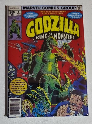 Godzilla number 1 Refrigerator Magnet 2