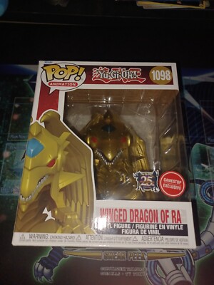 Yu-Gi-Oh! Winged Dragon of Ra 6in Funko POP! 1098 GameStop Exclusive 25th Ann-image