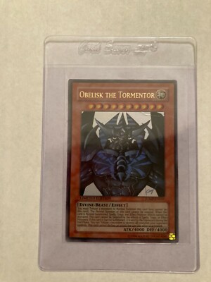 Yu-Gi-Oh! Obelisk The Tormentor - Exclusive Shonen JUMP EN037 - Ultra Rare - LP-image