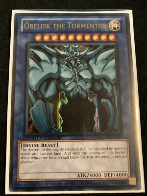 Yugioh! Obelisk the Tormentor Ultra Rare Near Mint! YGLD-ENG02-image