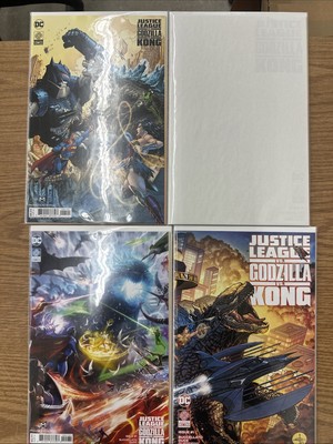 Justice League vs. Godzilla vs. King Kong 1 :4 Book Lot-image