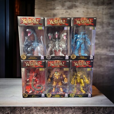 Yu-Gi-Oh PhatMojo Series 1 Set of 6 Figures New In Box Limited Edition -image