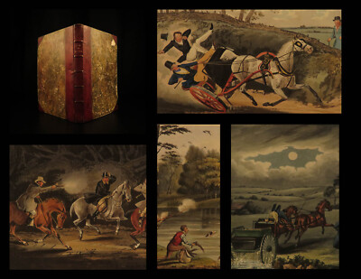 1837 Memoirs of John Mytton HUNTING Sports Color Illustrated Alken & Rawlins-image