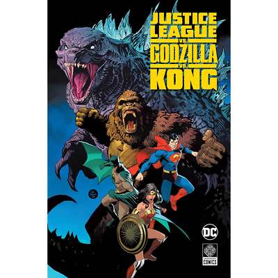 Justice League Vs Godzilla Vs Kong DC Comics-image