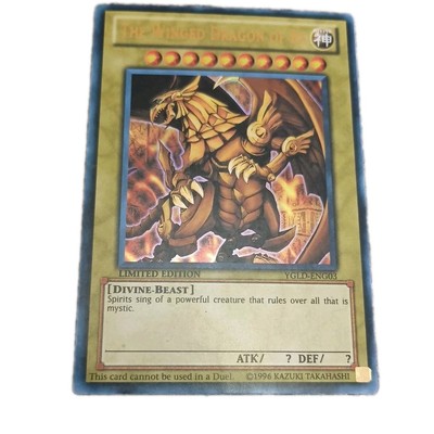 Yugioh! The Winged Dragon of Ra YGLD-ENG03 Ultra Rare Limited Edition NM-image