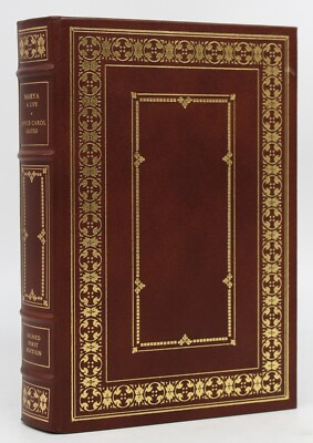 Franklin Library Marya A Life Joyce Carol Oates SIGNED 1st Ltd Ed Leather 1986-image