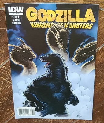 Godzilla: Kingdom of Monsters #8 by Alberto Ponticelli/Paul Hanley, (2011, IDW)-image