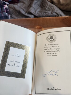 An Hour Before Daylight Leather-Bound Signed Limited Collectors Edition-image