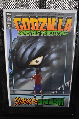 Godzilla Monsters & Protectors Summer Smash #1 RI Incentive Variant IDW 2023 9.6-image