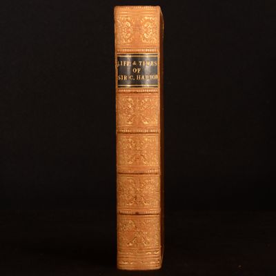 1847 Memoirs Life Times Sir Christopher Hatton Nicolas First Edition Uncommon-image
