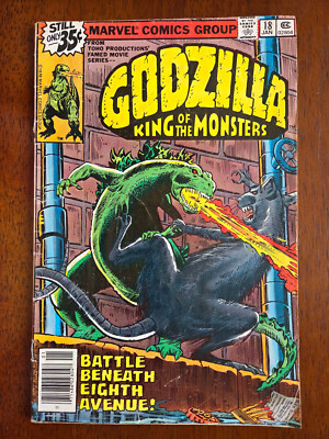 Godzilla #18 (1979 Marvel) Good/VG-image