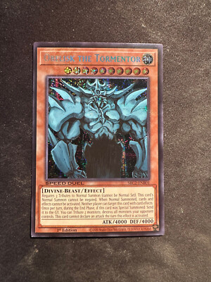 Obelisk the Tormentor -SBC2-ENB01 - Prismatic Secret Rare- Speed Duel N/M-image
