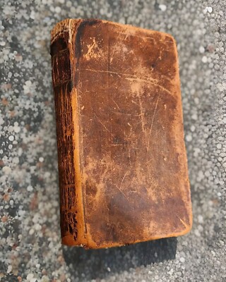 RARE BOOK 1811 Memoirs of Stephen Burroughs Vols. I & II Bound Together Leather-image