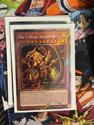 ✨ Platinum Secret Rare ✨ - The Winged Dragon Of Ra RA04-EN118 - FAST SHIPPING ✅-image