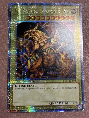 The Winged Dragon of Ra (Quarter Century Secret Rare) LC01-EN003 Legendary...-image