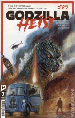 Godzilla Heist #2A VF 2025 Stock Image-image