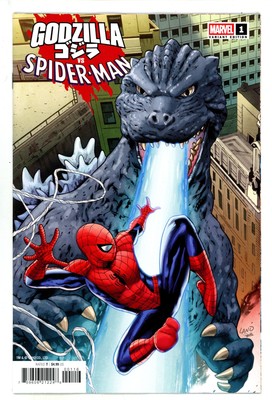 Godzilla Vs. Spider-Man 1 Land Incentive Variant NM (2025)-image