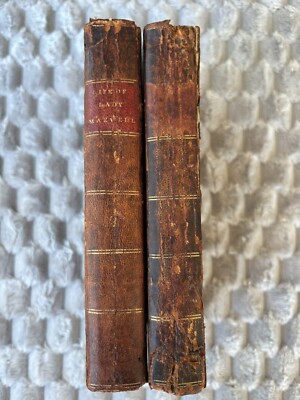 1822 LIFE OF DARCY, LADY MAXWELL Methodist Vol 1-2 By Rev John Lancaster-image