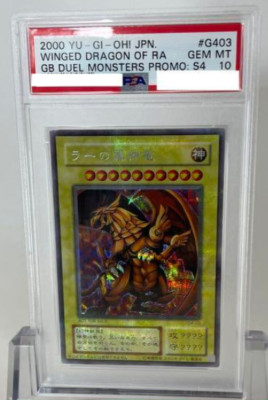 The Winged Dragon of Ra Yu-Gi-Oh! Konami Japanese PSA 10 G403 2000-image