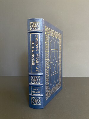 Easton Press Twenty Years at Hull-House Jane Addams-image