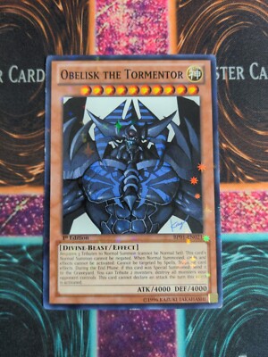 Yu-Gi-Oh! Obelisk the Tormentor BP01-EN021 1st Edition Starfoil Rare LP-image