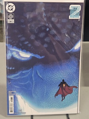 JUSTICE LEAGUE VS GODZILLA VS KONG 2 #1 (2025) 1:25 KEVIN MAGUIRE VARIANT DC-image