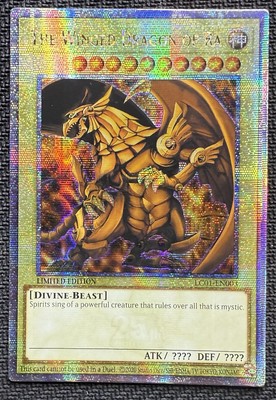 The Winged Dragon of Ra 25th Anniversary Quarter Century Secret Rare LC01-EN003-image