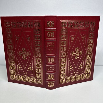 EASTON PRESS: Huey Long Vol II, T Harry Williams Louisiana Politician Collector-image