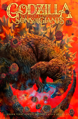Godzilla Here There Be Dragons II Sons of Giants Softcover TPB Graphic Novel-image