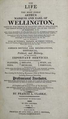 Francis L Clarke / LIFE OF THE MOST NOBLE ARTHUR MARQUIS AND EARL 1812-image