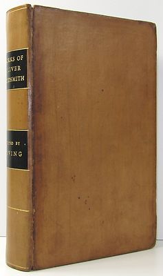 The Miscellaneous Works Of Oliver Goldsmith Life Edited Washington Irving C1855-image