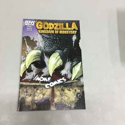 Godzilla Kingdom Of Monster #1 Acme Comics Retailer Exclusive Idw 2011 (GZ12)-image