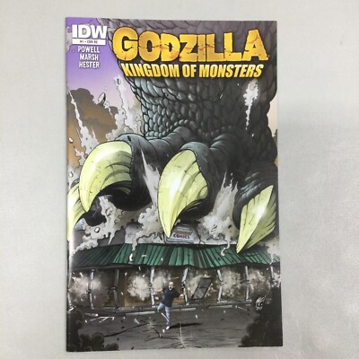 Godzilla Kingdom Of Monster #1 Pittsburgh Comics Exclusive IDW 2011 (GZ134)-image