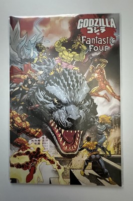 Godzilla vs. Fantastic Four #1 Leinil Francis Yu Wraparound Variant (2025)-image