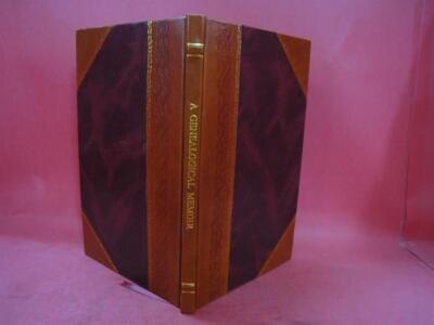 Genealogical Memoir Of The Roulhac Family In America 1894 [Leather Bound]-image