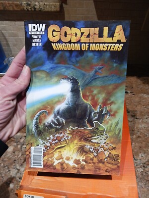 Godzilla Kingdom of Monsters (2011) IDW Cover B Comic Book Issue #2-image