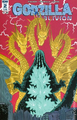 Godzilla Oblivion #2 NM- 9.2 2016 Stock Image-image