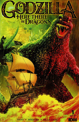 Godzilla: Here There Be Dragons #1A VF/NM; IDW | we combine shipping-image