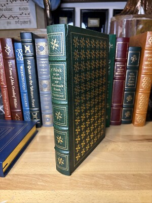 Easton Press ~ A Week on the Concord and Merrimack Rivers, Henry Thoreau 1981 HC-image