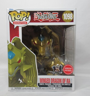 Funko Pop Yu-Gi-Oh! 1098 Winged Dragon of Ra Gamestop Exclusive-image