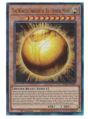 The Winged Dragon of Ra - Sphere Mode RA01-EN007 Prismatic Ultimate Rare-image