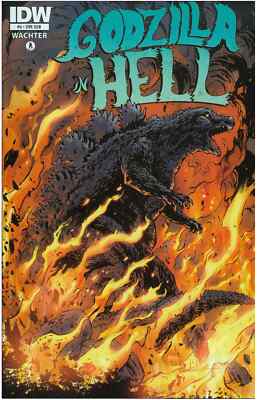 GODZILLA IN HELL 5 SUBSCRIPTION VARIANT NM 2015 SUB LOW PRINT ALBERTO PONTICELLI-image