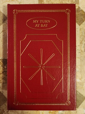 My Turn At Bat by Ted Williams (Leather, 1996, Easton Press) Fine-image