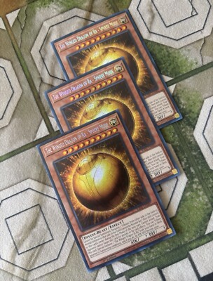 YuGiOh THE WINGED DRAGON OF RA - SPHERE MODE Secret Rare Play Set RA01-EN007-image