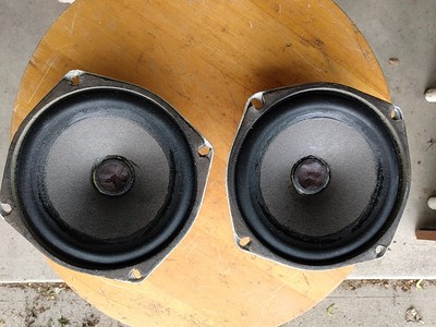 2 Mid-range from The Fisher speakers XP-9B Tested And Working 5
