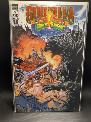 GODZILLA vs MMPR II #1 | 1:10 RATIO INCENTIVE | PRASETYA VARIANT (Power Rangers)-image